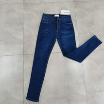FZANVAN Jeans Women&#39;s elastic high waisted curved denim pants - £46.42 GBP