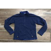 Nike ACG All Condition Gear Womens Large Blue Full Zip Fleece Jacket - $21.17