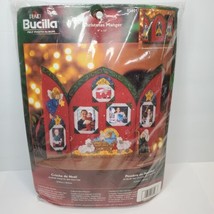 Bucilla Christmas Manger Felt Photo Album Display Kit 85021 Baby Jesus C... - $21.29