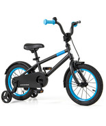 Kids Bike with Adjustable Handlebar and Saddle Black-14 inches - Color: ... - $3,220.26 MXN