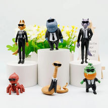 6Pcs The Bad Guys Figures Set Cartoon PVC Action Model Toys Kids Gift - €11,07 EUR