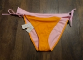NWT Cheeky high leg bikini bottoms No boundaries XL 16-18 Orange&amp; Pink T... - $5.00