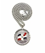 [Icemond] Dominican Republic Medallion Chain Necklace - £16.30 GBP+