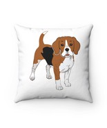 Beagle Spun Polyester Square Pillow - $39.78 CAD