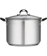 16 Quart Stainless Steel Covered Stock Pot - €70,61 EUR