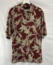 Croft &amp; Barrow Men’s Tropical Shirt Short Sleeve Vacation Lightweight Ra... - $18.78