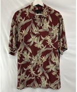 Croft &amp; Barrow Men’s Tropical Shirt Short Sleeve Vacation Lightweight Ra... - $25.73 CAD