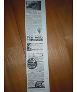 Vintage Peat Moss Spanish Iris Peach Blossom Small Print Magazine Ads 1937 - $3.99