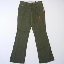 Tommy Hilfiger Olive Green Stretch Denim Jeans Women&#39;s Junior Sizes NWT $49 - £31.85 GBP