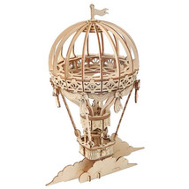 Robotime Classic 3D Wooden Puzzle Kit - Hot Air Balloon - £31.85 GBP