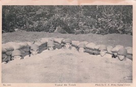 U. S. Army Signal Corp. Typical Slit Trench No. 648 WWII Postcard C21 - £2.30 GBP