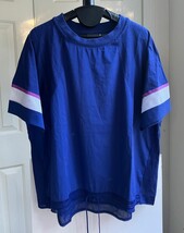 Nike Purple Short Sleeve Pullover Drawstring Activewear Sport Tee Shirt,... - $318.86 MXN