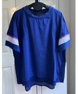 Nike Purple Short Sleeve Pullover Drawstring Activewear Sport Tee Shirt,... - $318.86 MXN