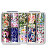 INSTANT FOIL Assorted Flower, 10 Rolls/Case - €18,78 EUR