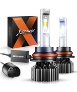 SEALIGHT 9007/HB5 Bulbs or 9007 Fog bulbs, 22000LM Dual Beam Bulbs - $41.12