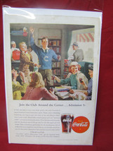 1946 Vintage Original Color Coca Cola Coke Ad. - $19.79