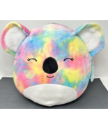 Squishmallows Katya the Tie Dye Rainbow Koala 14 Inch Plush New With Tags - $33.24