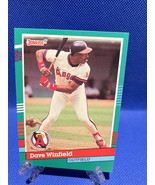 Dave Winfield # 468 1991 Donruss Baseball Error Card  - $1,195.90 MXN