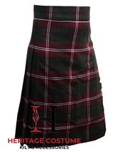 Scottish Skirts Maxi Kilted Crawford Tartan Girls Skirt Women Kilt - $75.00