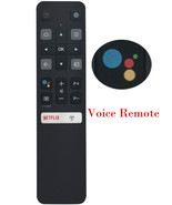Replaced Remote Fit For Tcl 4K Qled Hdr Smart Google Tv 55R646 65R646 75... - £22.18 GBP