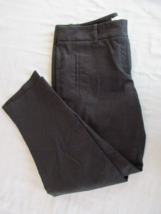 LOFT Ann Taylor pants Marisa black Size 6 straight leg EUC - $17.59