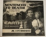Earth 2 Tv Guide Print Ad Advertisement Antonio Sabato Jr TV1 - £4.66 GBP