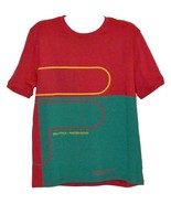 Fila Men’s Red Green Logo Design Cotton T- Shirt Size XL - £28.27 GBP