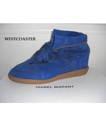 ISABEL MARANT Bobby wedge sneaker *bleu / blue* sz39 NIB - $1,157.50 CAD