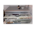 Sansui vrdvd4005 Dvd Recorder VCR Combo 1 Button Vhs to Dvd Dubbing with... - $284.18