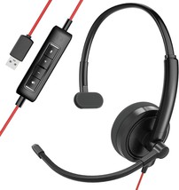 Plantronics Blackwire 315.1 Noise Cancelling Mono USB / 3.5mm Headset - £20.39 GBP