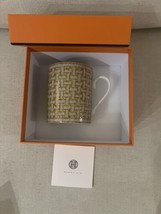 Bnib Hermes Mosaique Au 24 Gold Mug Below Retail - £141.40 GBP