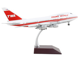 Boeing 747SP Commercial Aircraft with Flaps Down &quot;TWA (Trans World Airlines)&quot; Wh - $197.10