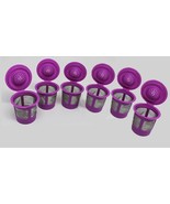 6 Pack Reusable Refillable Single K-Cups Coffee Filter Pod for Keurig K6... - €9,18 EUR