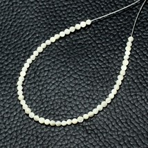 5.10cts Natural Moonstone Faceted Rondelle Beads Loose Gemstone 50pcs  Size 2mm - £3.90 GBP