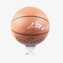 Killian Hayes Signed Spalding Basketball PSA/DNA Detroit Pistons Autographed - $199.99