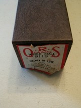 000 QRS Player Piano Music Word Roll 9119 Melody of Love Ted Baxter - $35.00