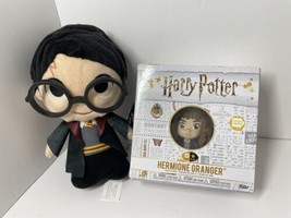 Harry Potter new with tags funko plush and Hermione vinyl figure new in box - $14.03