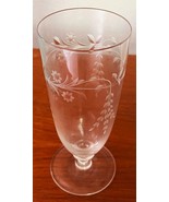 Vintage Etched Crystal Water Glassware - 7&quot; - 1940s 1950s - Excellent Co... - €5,83 EUR