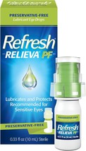 Refresh Relieva Preservative-Free Lubricant Eye Drops, 0.33 Fl Oz (Pack of 1), P - £27.96 GBP