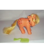 Vintage MY LITTLE PONY 1983 APPLEJACK G1 Rare condition w/ accessories - £37.76 GBP