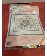 Noah&#39;s Ark Stamped Cross Stitch Kit From the Heart Vintage 1988 - $13.75