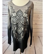 Vocal Thermal Waffle Knit Long sleeve shirt 1LX Large 1X USA Cotton Embe... - $25.02