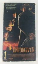 Unforgiven VHS 1993 Warner Bros Feat Clint Eastwood Gene Hackman Morgan Freeman - £5.34 GBP