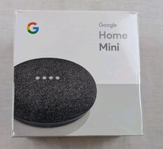 Google Home Mini Smart Assistant Charcoal Genuine GA00216-US NEW SEALED - $27.71