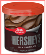 Food Betty Crocker Hershey&#39;s Milk Chocolate Premium Frosting 16 oz (1 Co... - $11.86