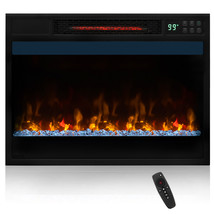 23-inch Infrared QuartzElectric Fireplace Insert with Remote Control - £205.42 GBP