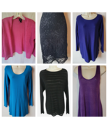 7 pc Eileen Fisher S lot designer skirt top tunic cardigan - $110.97 CAD