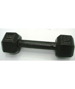 8 Pound CAP IRON HEX CAP DUMBBELL Black Single Lift Curls Free Shipping  - £35.60 GBP