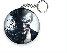 JOKER SUPER VILLAIN GOTHAM CITY BATMAN DARK KNIGHT KEYCHAIN KEY RING GIF... - $15.49+
