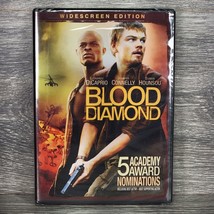 Blood Diamond DVD Widescreen Edition Brand New Factory Sealed Leonardo Dicaprio - $4.99